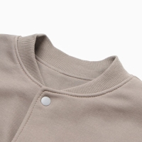 Толстовка мужская (бомбер) MIST Men's casual размер 54, серо-бежевый