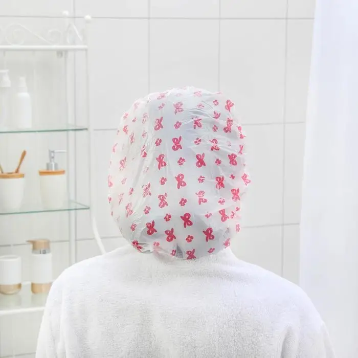 Шапочка для душа Доляна, цвет МИКС