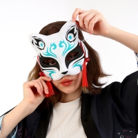 Карнавальный набор &laquo;Кицунэ: волны&raquo;, р. 44&ndash;52: маска, хаори