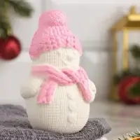 Бомбочка для ванн "Снеговик" кофе с корицей, 80 г