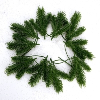 Декор &laquo;Веточка ели&raquo;, набор 10 шт., размер 1 шт. &mdash; 13 &times; 9 &times; 3 см