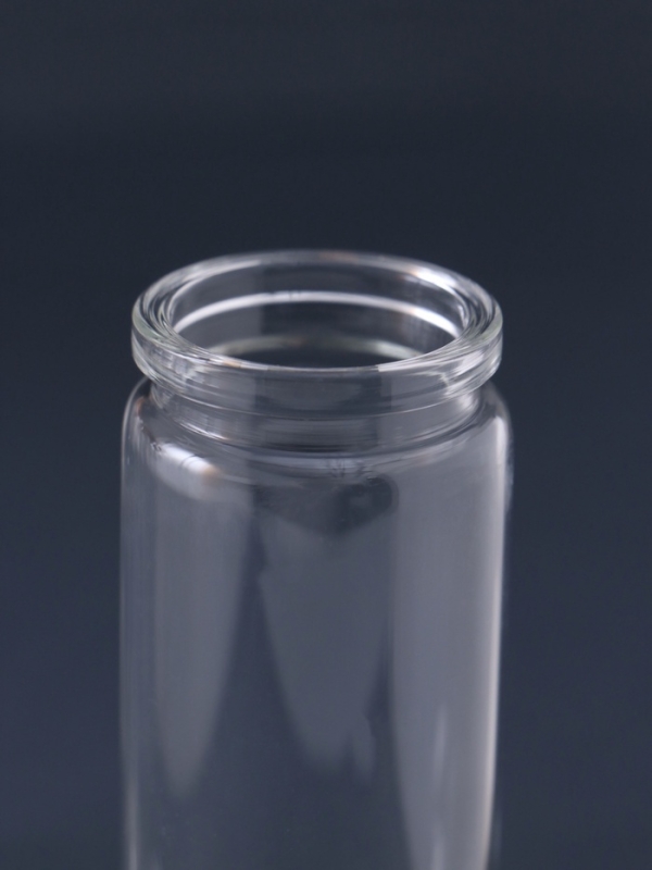 Декор для творчества стекло "Баночка с пробкой" набор 6 шт 12х3,7х3,7 см