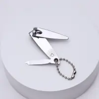 Кусачки книпсер маникюрные, с пилкой, 5.5 см, в коробке