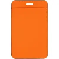 Чехол для пропуска Shall Simple, оранжевый