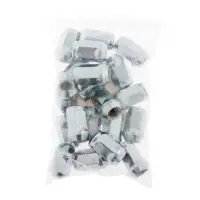 Гайка колёсная под 19 ключ, 14&times;1.5 мм, конус, хром, набор 10 шт