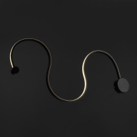 Бра "Изгиб" LED 28Вт 4000К черный Бра "Изгиб" LED 28Вт 4000К черный