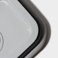 Ланч - бокс с вакуумным клапаном Доляна, 1,45 л, 19,5&times;14&times;10,5 см, прозрачный