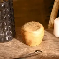 Стакан, 35 мл, 10&times;10&times;9 см, тиковое дерево