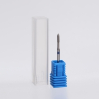 Фреза для маникюра, безопасная, 6 граней, 1, 2 &times; 8 мм, в пластиковом футляре