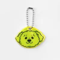 Светоотражающий элемент &laquo;Морда пуделя&raquo;, двусторонний, 6&times;4.3 см, МИКС