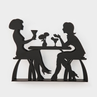 Салфетница &laquo;Посиделки&raquo;, 14,5&times;5&times;12 см, цвет МИКС