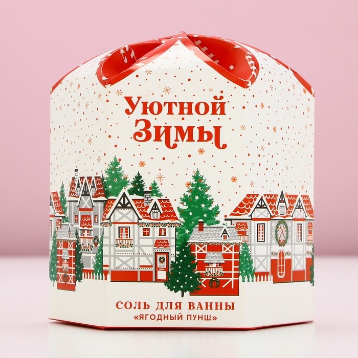 Соль для ванны &laquo;Сказке быть!&raquo;, 300 г, аромат ягодный пунш, Новый Год