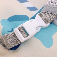 Набор 2 в 1 качель и коврик &laquo;Утёнок&raquo;, световые, звуковые эффекты, цвет синий