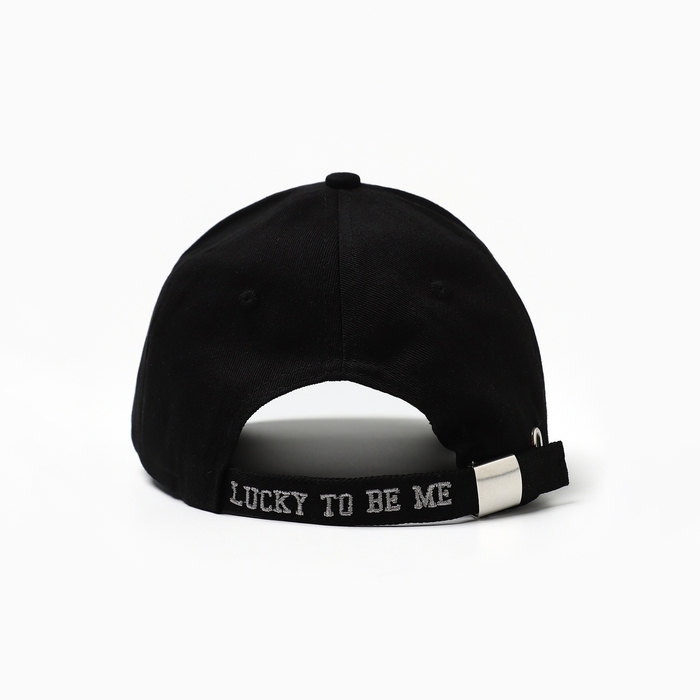 Кепка женская с вышивкой MIST Lucky, черный, р. 56-58 Кепка женская с вышивкой MIST Lucky, черный, р. 56-58