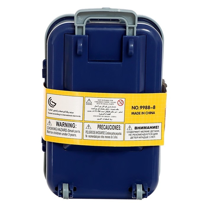 Набор детских инструментов &laquo;Чемодан на колесах&raquo;, цвет МИКС