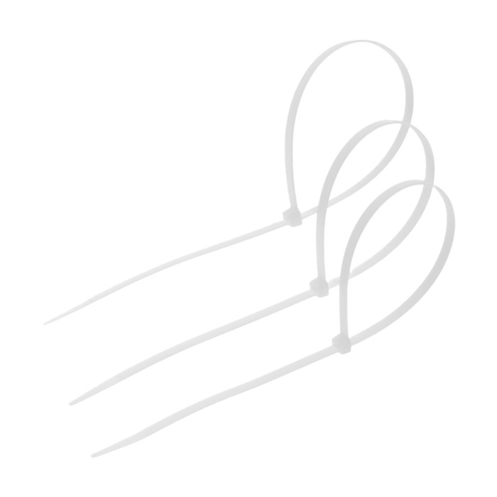 Хомут нейлоновый ТУНДРА krep для стяжки, 7.6х450 мм, белый, в упаковке 100 шт. Хомут нейлоновый ТУНДРА krep для стяжки, 7.6х450 мм, белый, в упаковке 100 шт.