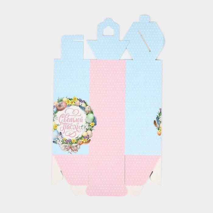 Коробка складная &laquo;Светлой Пасхи&raquo;, 16.5 х 14.5 х 21 см