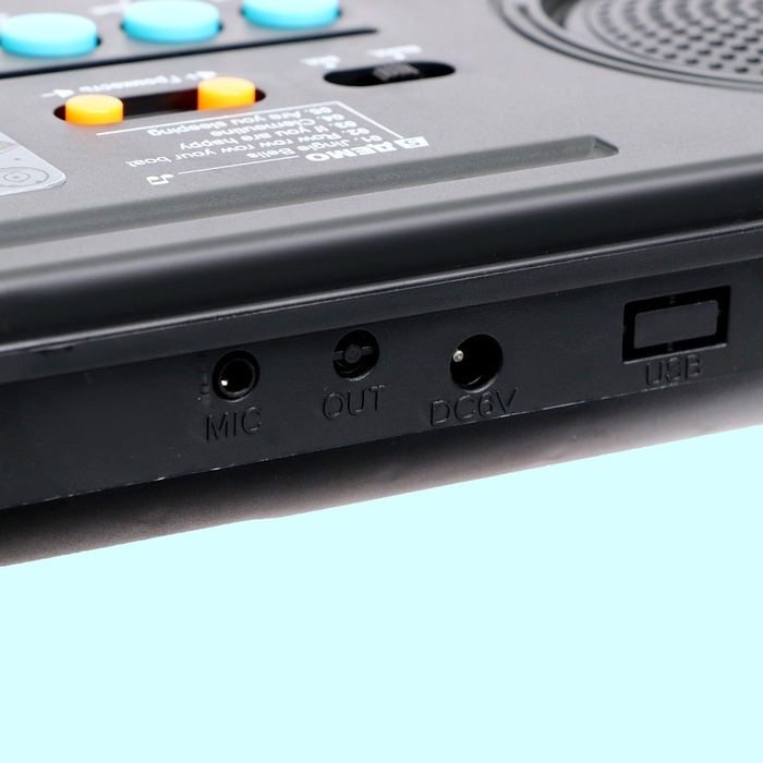 Синтезатор детский &laquo;Маленький музыкант&raquo;, 37 клавиш, с микрофоном