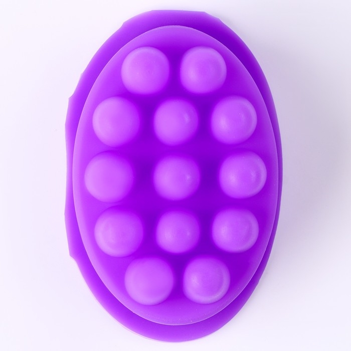 Форма для мыла силиконовая &laquo;Массажная&raquo;