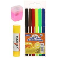 Набор первоклассника Calligrata &laquo;Единорог&raquo;, 44 предметa