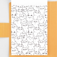 Подарочный набор в открытке: отрывной блок с заданиями и карандаши &laquo;Для тех, у кого лапки&raquo;