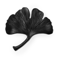 Ручка-кнопка CAPPIO PRO "Листок" 54 x 50 мм, цвет черный Ручка-кнопка CAPPIO PRO "Листок" 54 x 50 мм, цвет черный