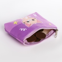 Кошелек детский, цвет микс "Пушистые зверята", 11*7 см микс Кошелек детский, цвет микс "Пушистые зверята", 11*7 см микс