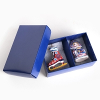 Набор ёлочных игрушек "Снегурочка и конек", 6 см Набор ёлочных игрушек "Снегурочка и конек", 6 см