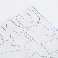 Наклейки интерьерные "Единорог", детский декор на стену, панно 120 х 58 см