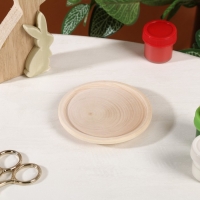 Заготовка для творчества Тарелка, 9см Заготовка для творчества Тарелка, 9см