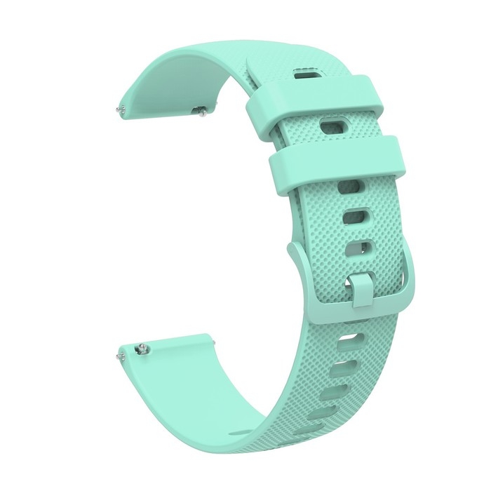 Ремешок для смарт-часов, 20 мм, силикон, бирюзовый Ремешок для смарт-часов, 20 мм, силикон, бирюзовый