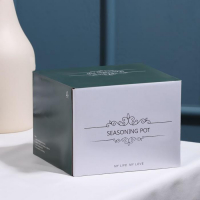 Соусник керамический &laquo;Марбл&raquo;, 150 мл, d=8 см, с подставкой и крышкой