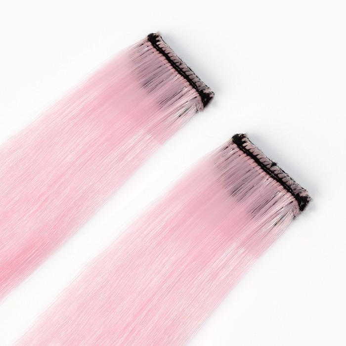 Заколка для волос, прядь &laquo;Нежный кусь&raquo;, 2 шт