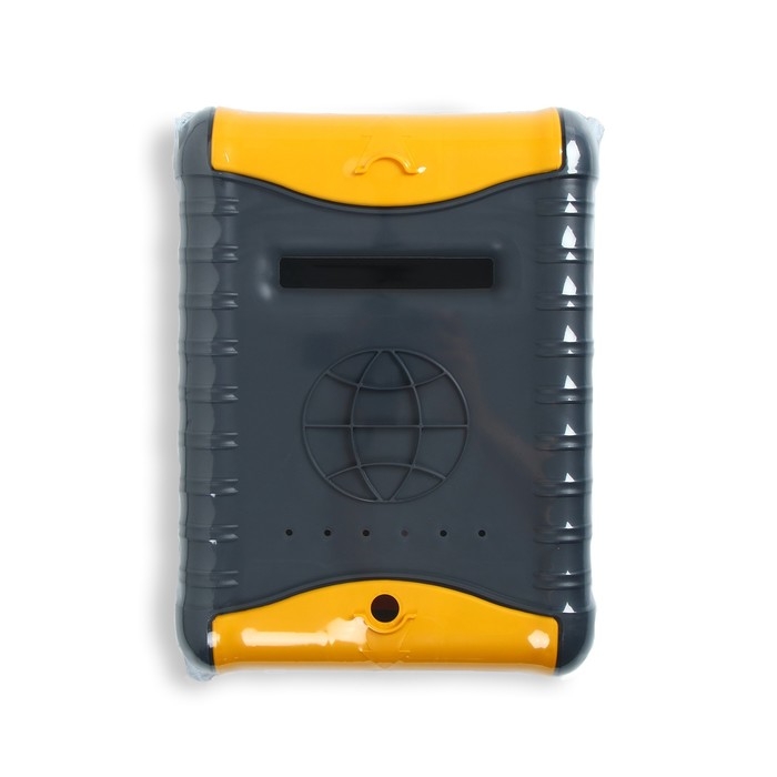 Ящик почтовый, пластиковый, &laquo;Стандарт&raquo;, с замком, серый