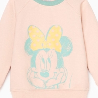 Комплект для девочки (Свитшот, брюки) &laquo;Минни Маус&raquo; DISNEY, 122 см