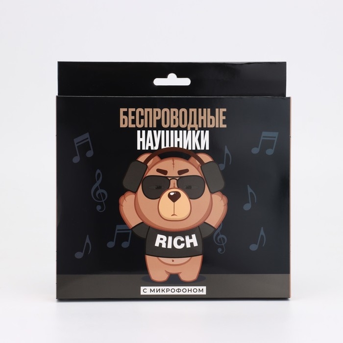 Беспроводные наушники с микрофоном &laquo;Rich&raquo;, модель LV-148