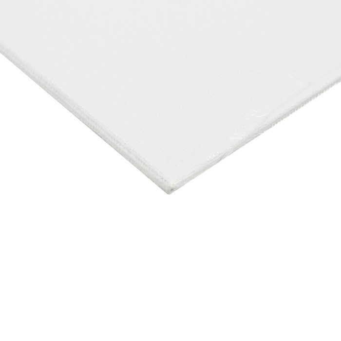 Холст на картоне 50 х 60 см, хлопок 100%, 3 мм, акриловый грунт, мелкозернистый, ЗХК "Сонет"