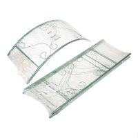 Арка садовая, разборная, 240 &times; 120 &times; 36 см, металл, зелёная, &laquo;Вьюнок&raquo;