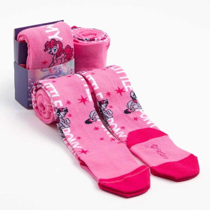 Колготки детские «Искорка и Пинки Пай», My Little Pony, рост 104-110 см Колготки детские «Искорка и Пинки Пай», My Little Pony, рост 104-110 см