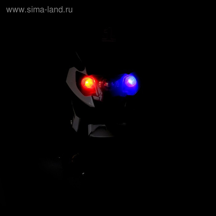 Электромобиль &laquo;Спортбайк&raquo;, цвет белый