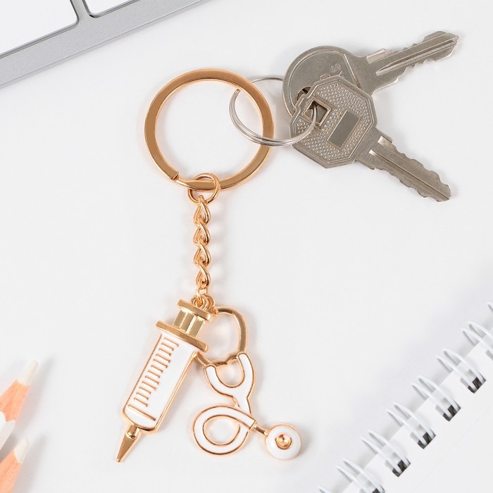 Монета и брелок &laquo;Я врач&raquo;, набор 2 предмета