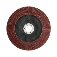 Круг лепестковый торцевой ТУНДРА, 150 х 22 мм, Р60