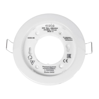 Светильник встраиваемый Ecola, GX53, 20 Вт, H6, 101x16 мм, плоский, белый Светильник встраиваемый Ecola, GX53, 20 Вт, H6, 101x16 мм, плоский, белый