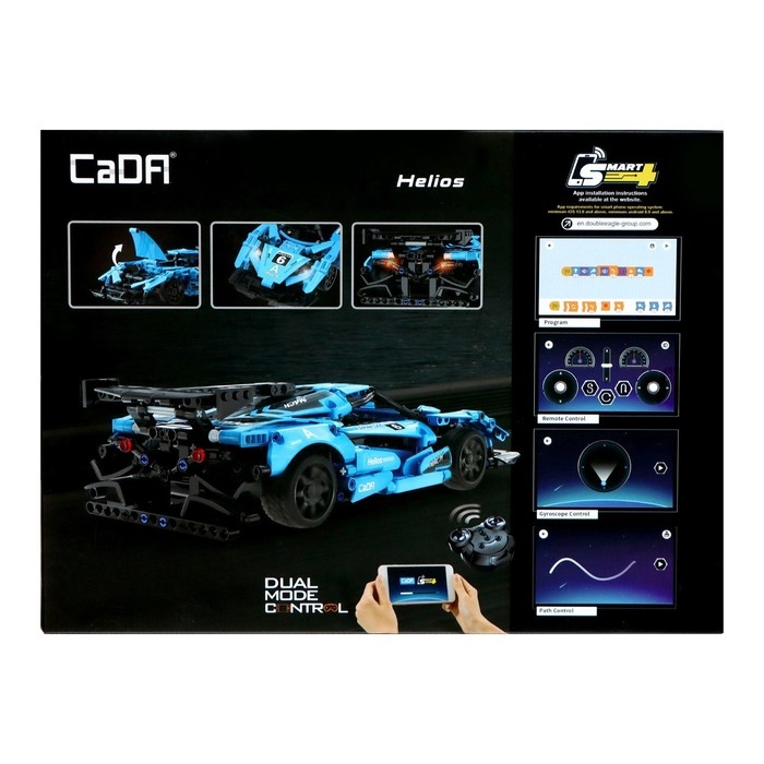 Конструктор радиоуправляемый &laquo;Спорткар&raquo;, 419 деталей