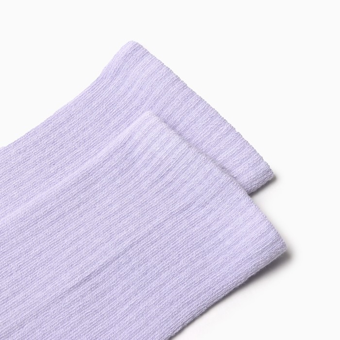 Носки женские, цвет светло-лаванда, размер 25-27