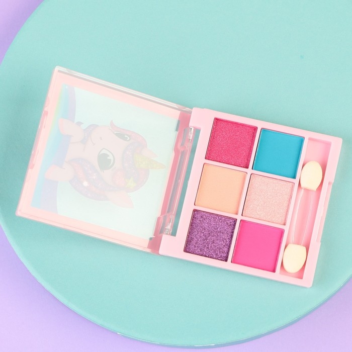 Тени детские &laquo;Единорожек&raquo;, 6 цветов