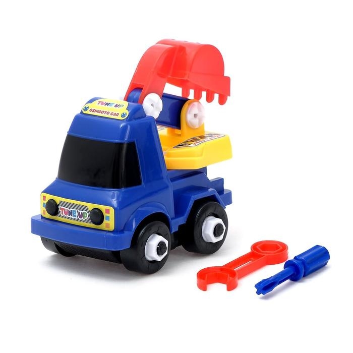 Пластмассовый конструктор &laquo;Стройтехника&raquo;, 20 деталь, МИКС