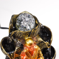 Фонтан настольный от сети, подсветка "Старец" 22,5х15х15 см Фонтан настольный от сети, подсветка "Старец" 22,5х15х15 см