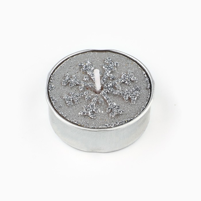 Свеча новогодняя чайная &laquo;Новый год: Приятные знакомства&raquo;, диам 4 см