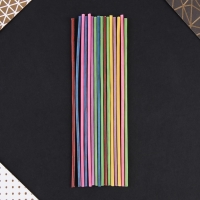 Свечи для торта незадуваемые &laquo;Разноцветные&raquo;, 24 шт., 16,8 х 0,3 см